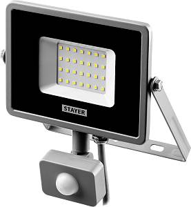 STAYER LED-Pro 30 Вт прожектор светодиодный с датчиком движения 57133-30