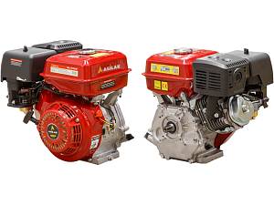 Двигатель 9.0 л.с. бензиновый (шлицевой вал диам. 25 мм.) (Макс. мощность: 9.0 л.с, Шлицевой вал д.25 мм.) (SL-177F-SH25) (ASILAK)
