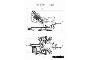 KGS 216 M Торцовочная пила Metabo (619260390)